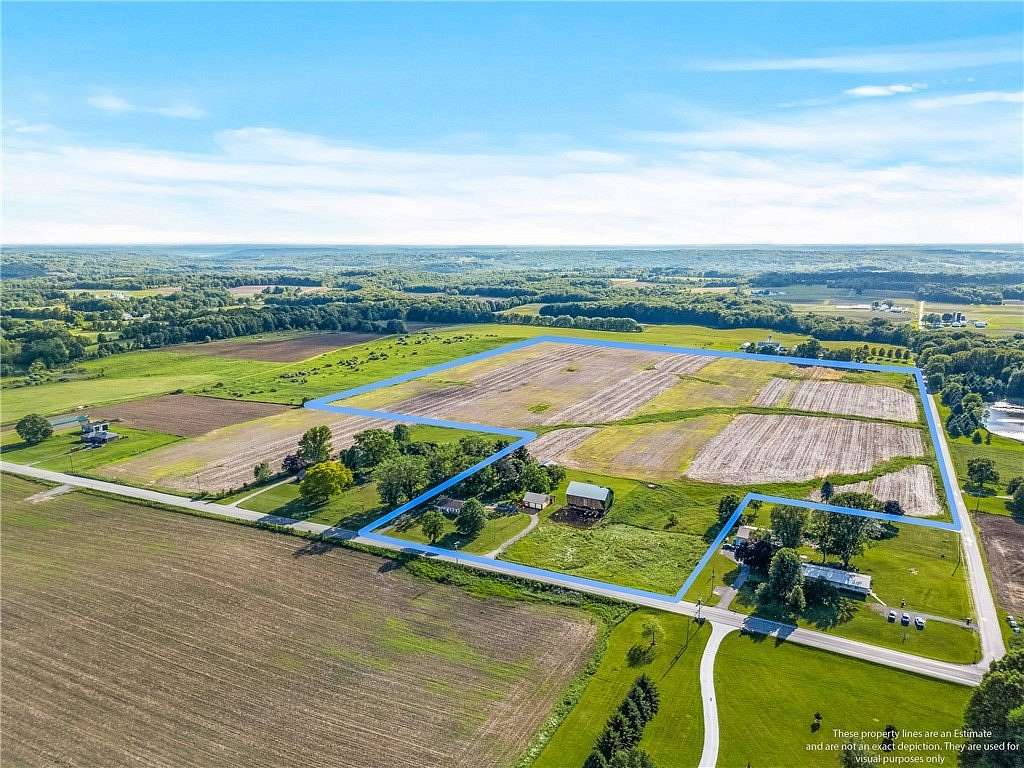 53.19 Acres of Agricultural Land with Home for Sale in Hickory Township, Pennsylvania