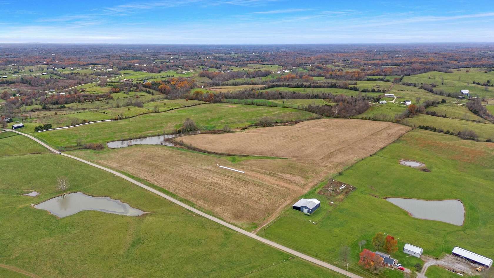 79.65 Acres of Agricultural Land for Sale in Salvisa, Kentucky