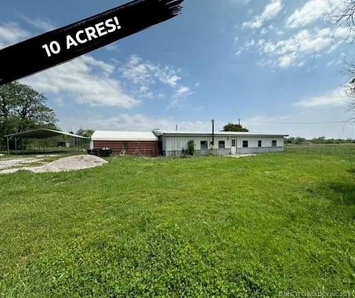 10 Acres of Land with Home for Sale in Lone Grove, Oklahoma