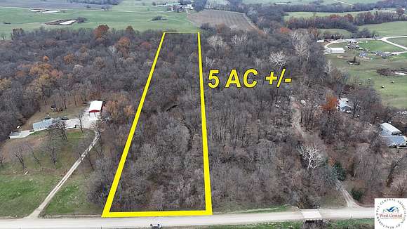 5 Acres of Residential Land for Sale in Creighton, Missouri