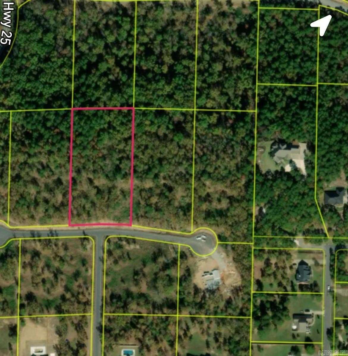 3 Acres of Residential Land for Sale in Conway, Arkansas