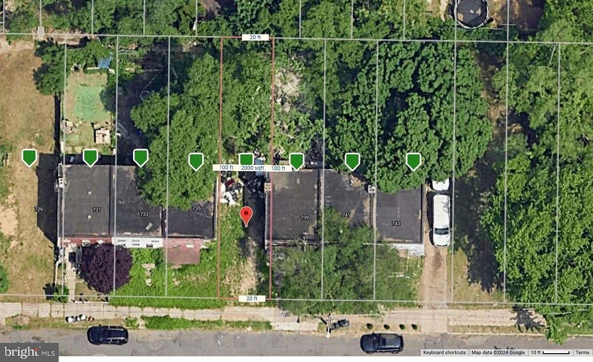 0.05 Acres of Residential Land for Sale in Camden, New Jersey