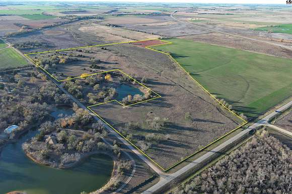 76.73 Acres of Land for Sale in Nickerson, Kansas