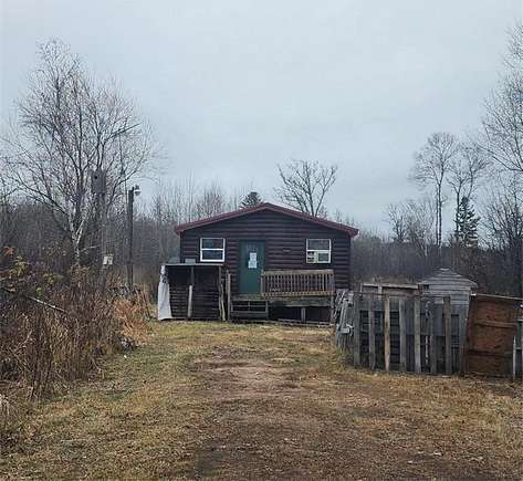 5.03 Acres of Residential Land with Home for Sale in Bass Lake Town, Wisconsin