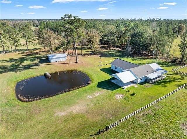 37 Acres of Land with Home for Sale in Singer, Louisiana