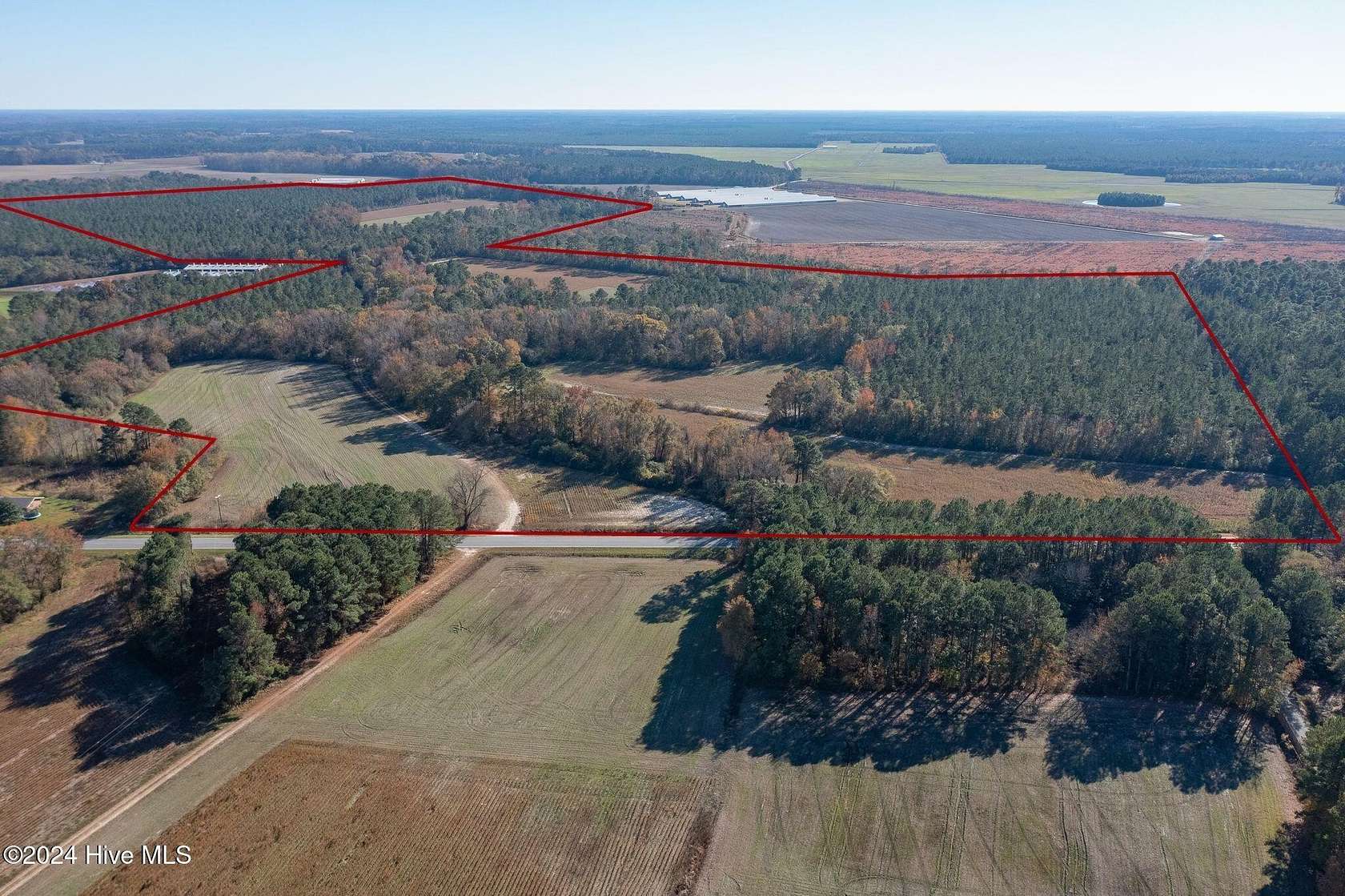 176.16 Acres of Land for Sale in Pink Hill, North Carolina