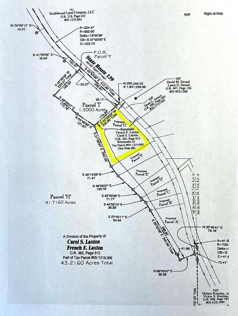 48.07 Acres of Recreational Land for Sale in Portsmouth, Ohio