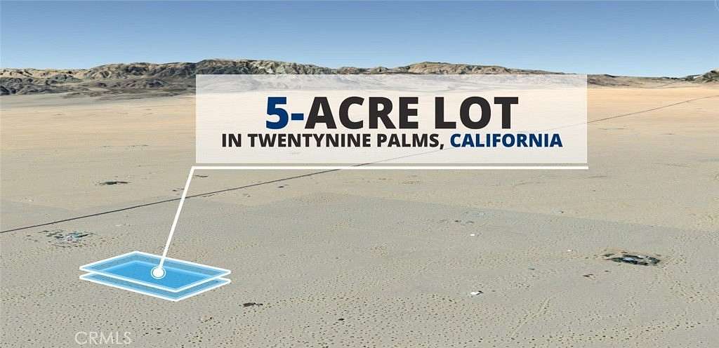 5 Acres of Land for Sale in Twentynine Palms, California