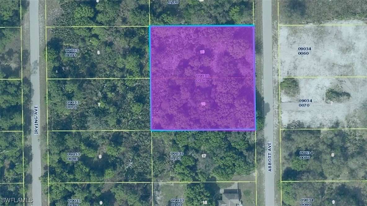 1.001 Acres of Residential Land for Sale in Lehigh Acres, Florida