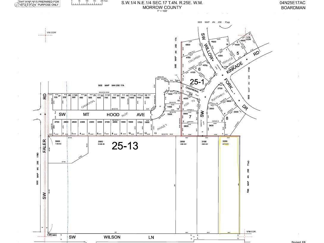 2 Acres of Residential Land for Sale in Boardman, Oregon