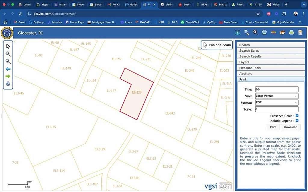 0.23 Acres of Residential Land for Sale in Glocester Town, Rhode Island