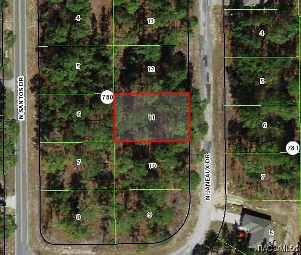 0.23 Acres of Residential Land for Sale in Citrus Springs, Florida