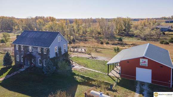 5.717 Acres of Residential Land with Home for Sale in Crete, Nebraska