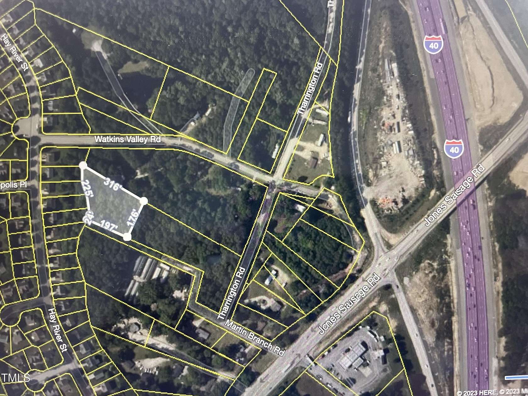 3.37 Acres of Commercial Land for Sale in Garner, North Carolina