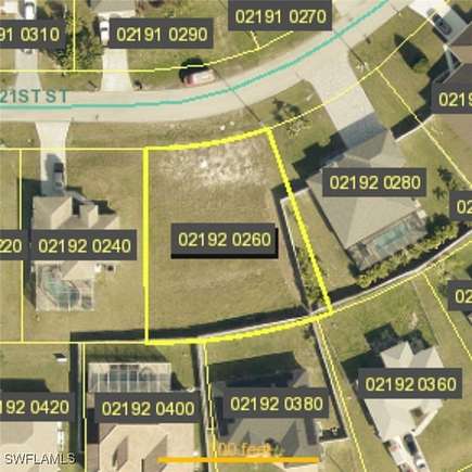 0.288 Acres of Residential Land for Sale in Cape Coral, Florida