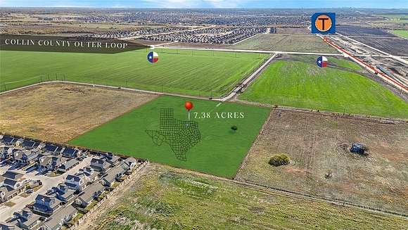 7.38 Acres of Commercial Land for Sale in Celina, Texas