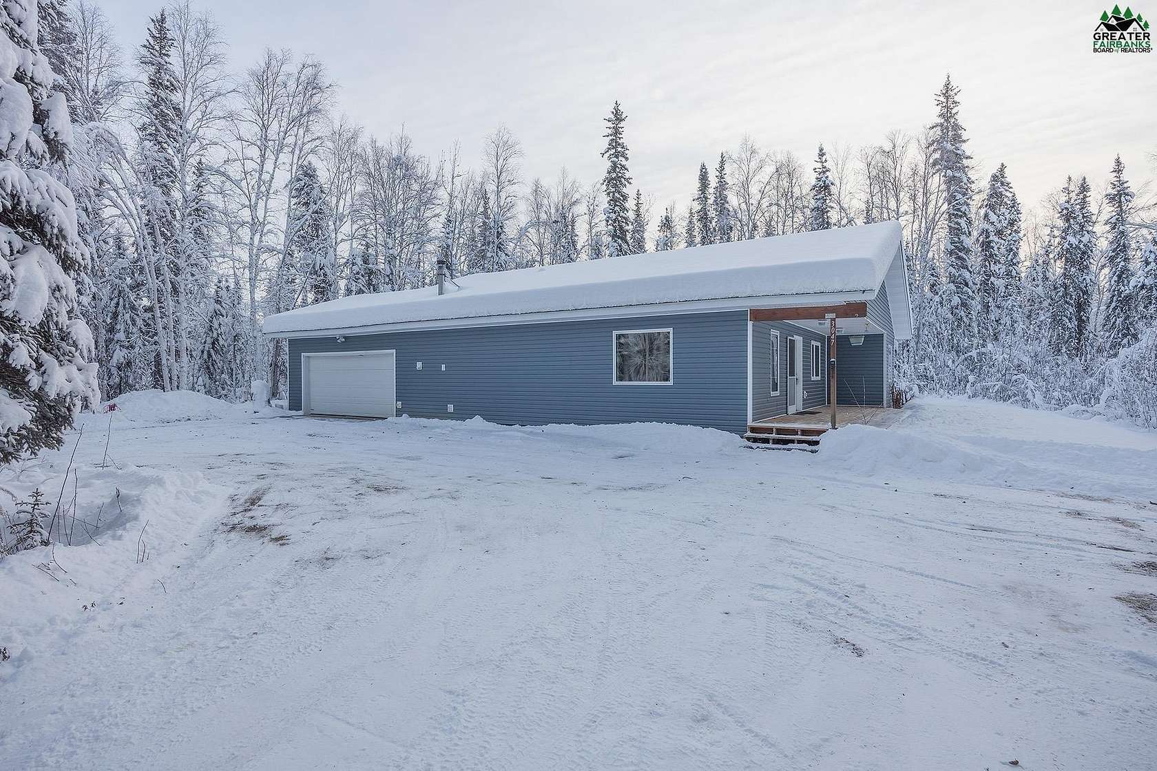 2.1 Acres of Residential Land with Home for Sale in North Pole, Alaska