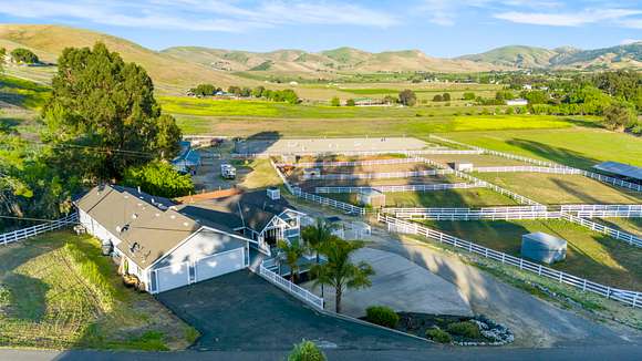 Gorgeous views from house overlooking the equestrian facilities