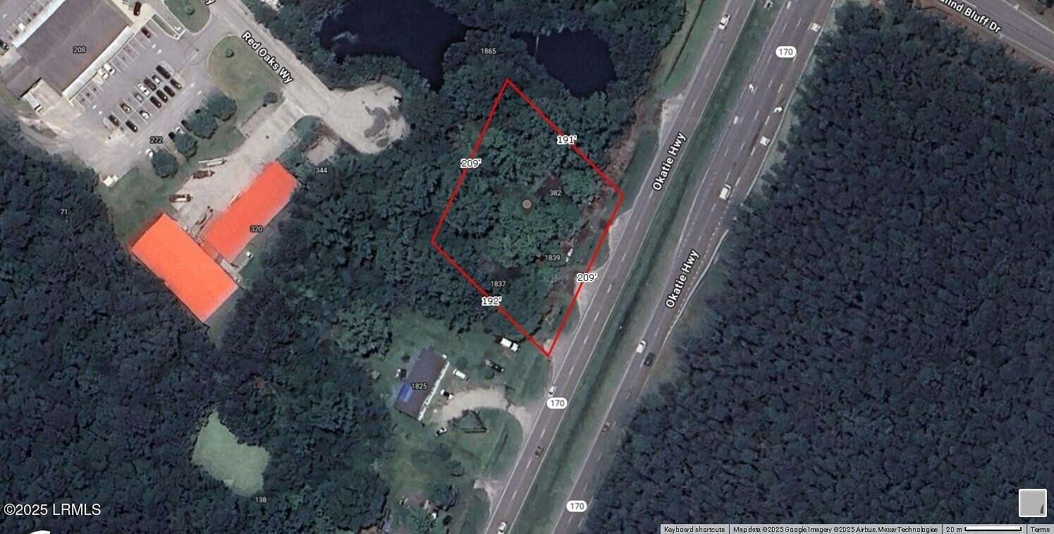 0.93 Acres of Mixed-Use Land for Sale in Okatie, South Carolina