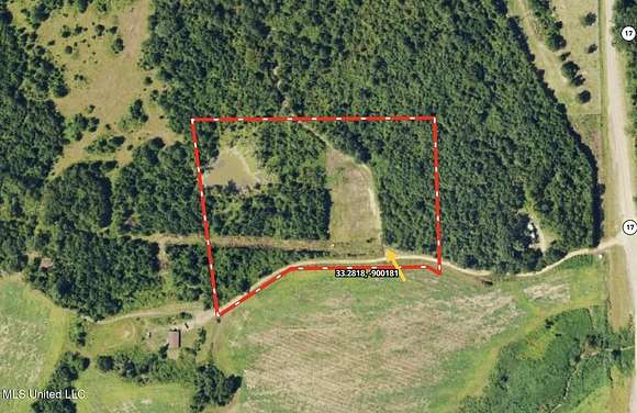 10 Acres of Recreational Land for Sale in Lexington, Mississippi