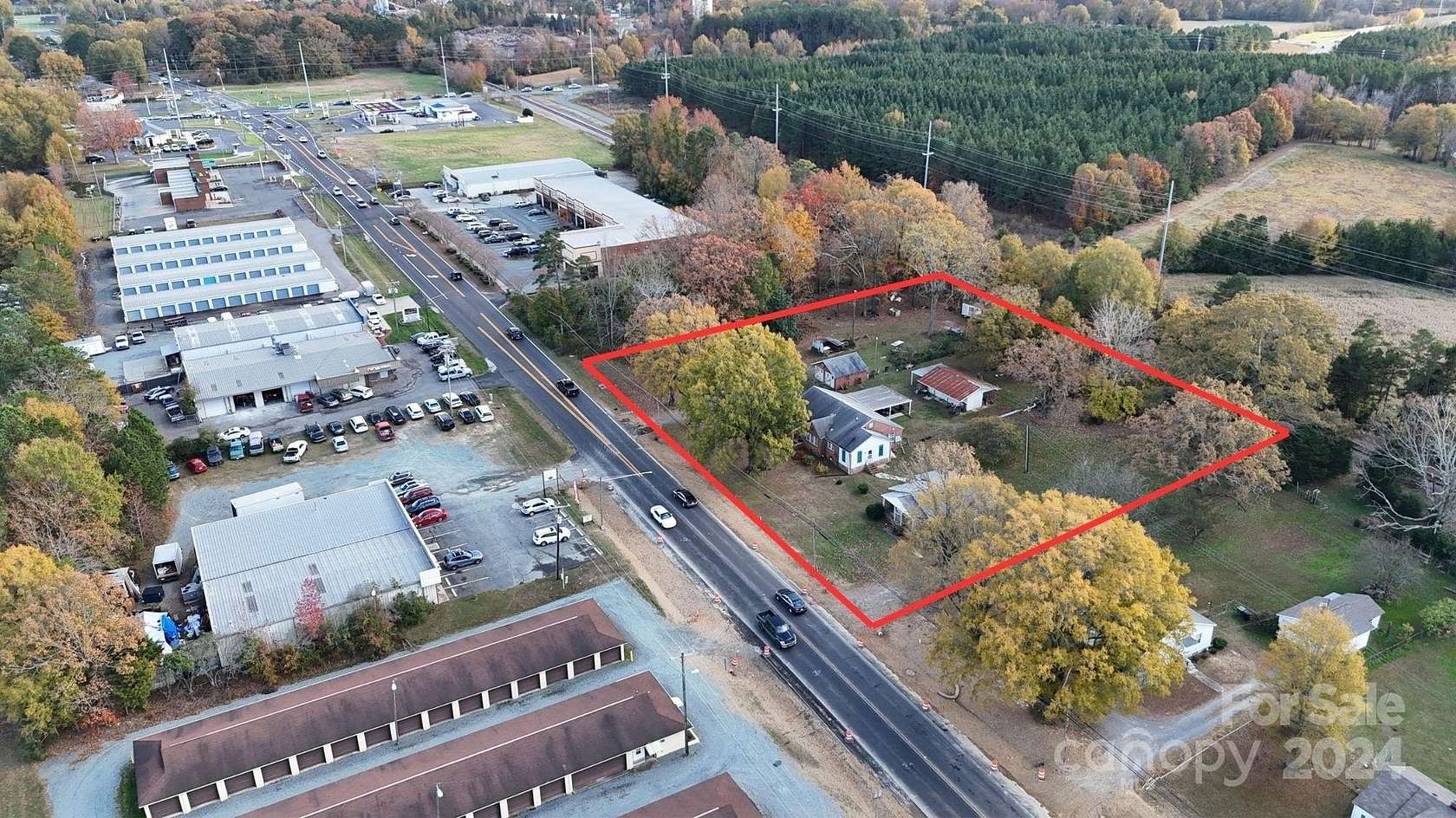 2.223 Acres of Improved Mixed-Use Land for Sale in Monroe, North Carolina