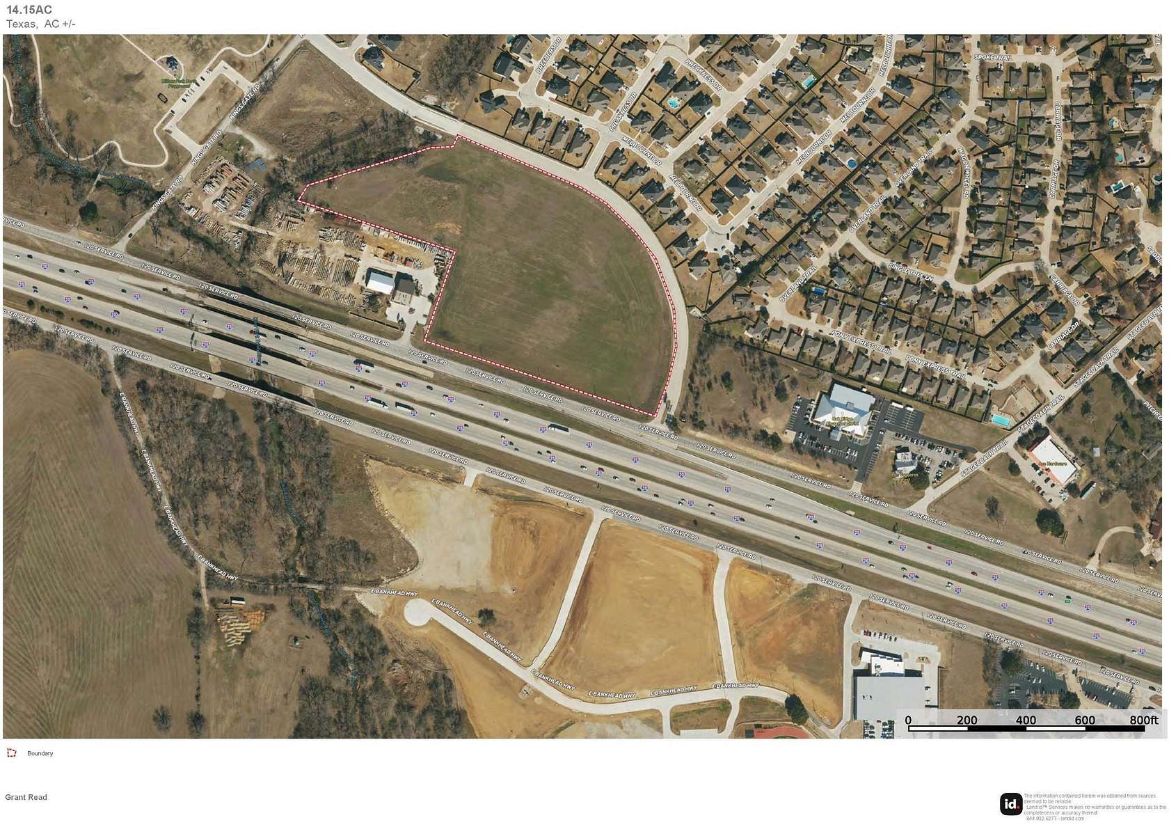 14.2 Acres of Mixed-Use Land for Sale in Willow Park, Texas