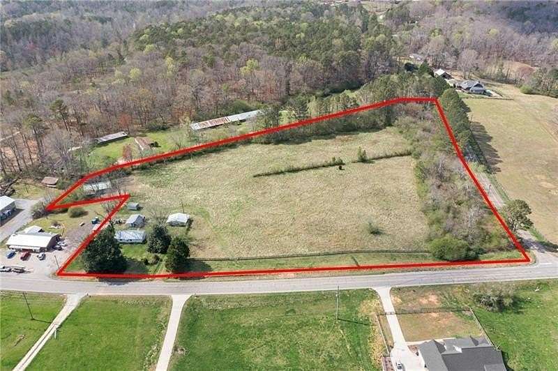 9.18 Acres of Land with Home for Sale in Canton, Georgia