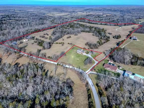 53.5 Acres of Agricultural Land with Home for Sale in Frankfort, Kentucky