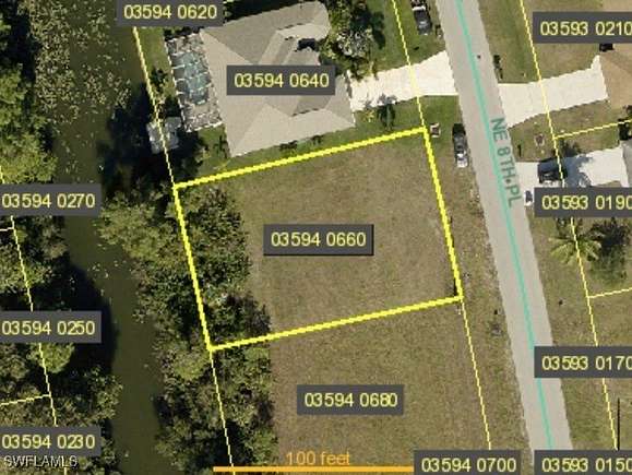 0.236 Acres of Residential Land for Sale in Cape Coral, Florida