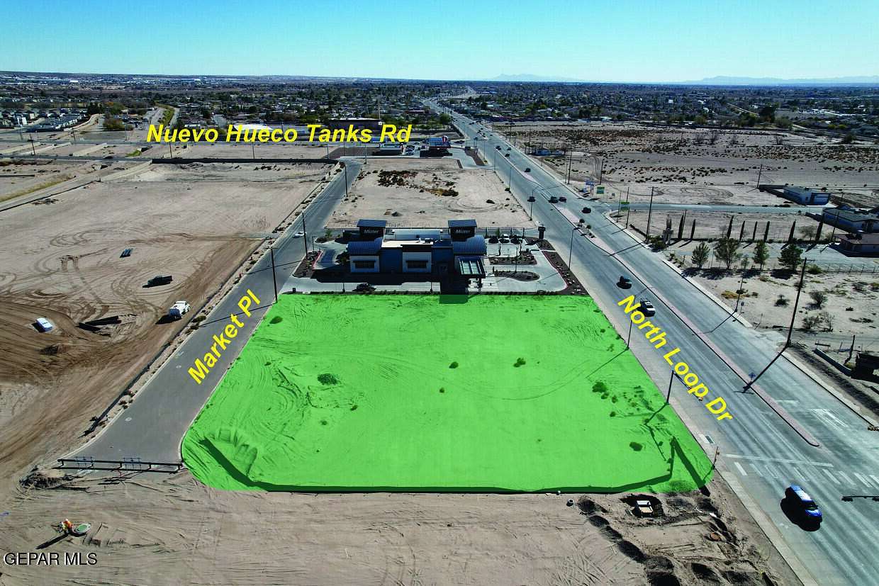 1.09 Acres of Commercial Land for Sale in Socorro, Texas