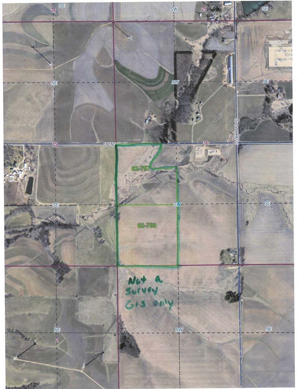 74.75 Acres of Agricultural Land for Sale in Montfort, Wisconsin