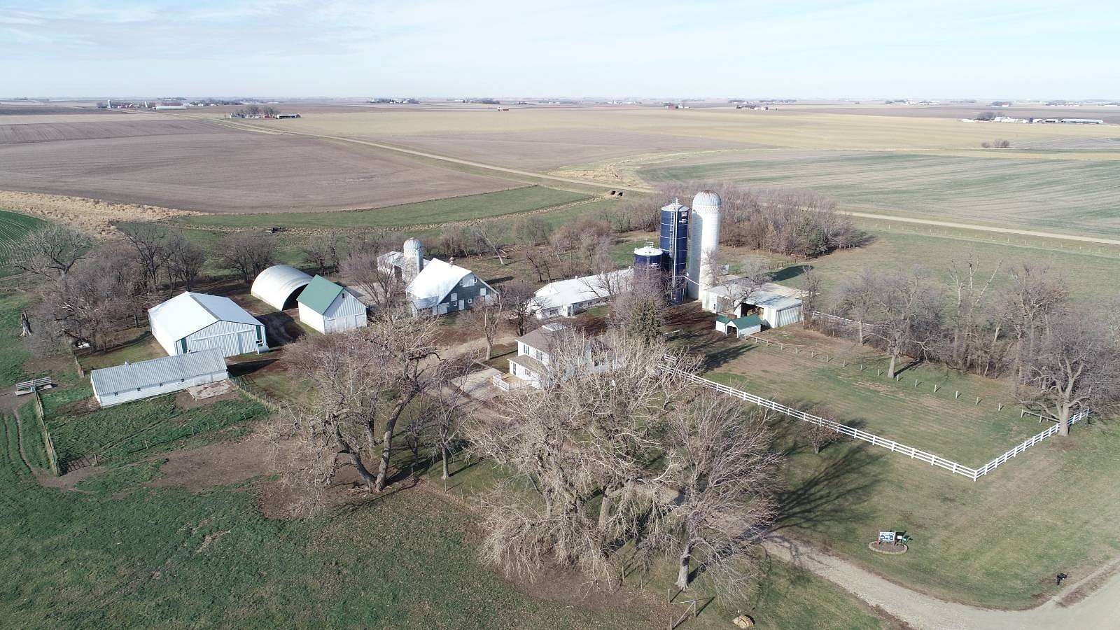 26 Acres of Agricultural Land with Home for Sale in Boyden, Iowa