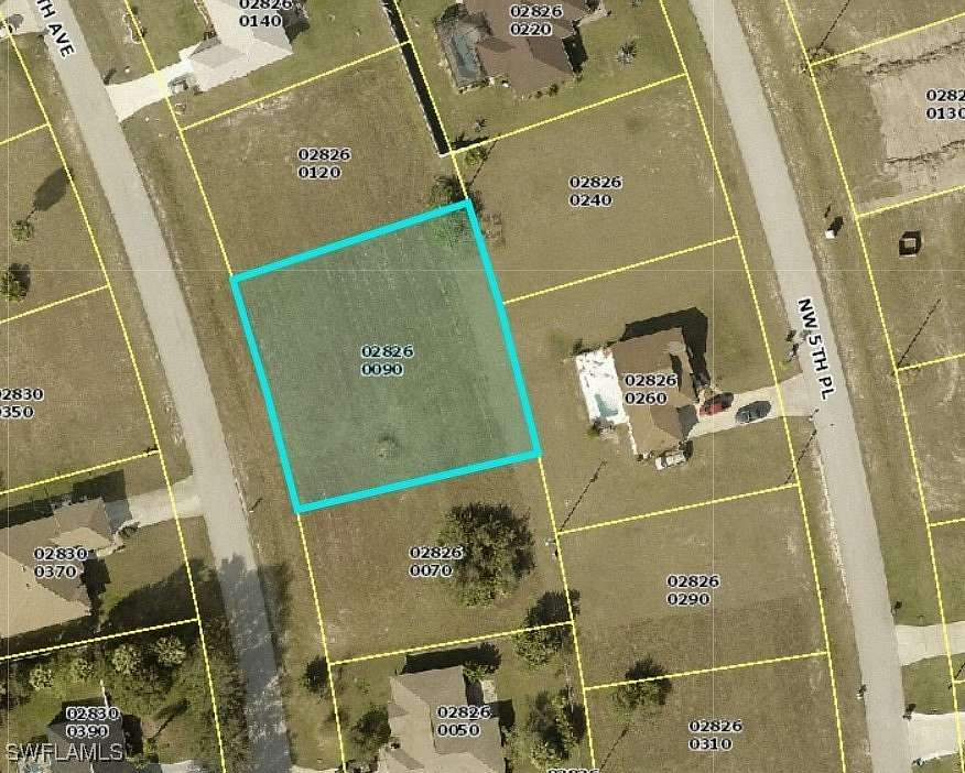 0.359 Acres of Residential Land for Sale in Cape Coral, Florida