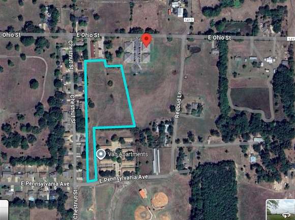 4.02 Acres of Mixed-Use Land for Sale in Van, Texas