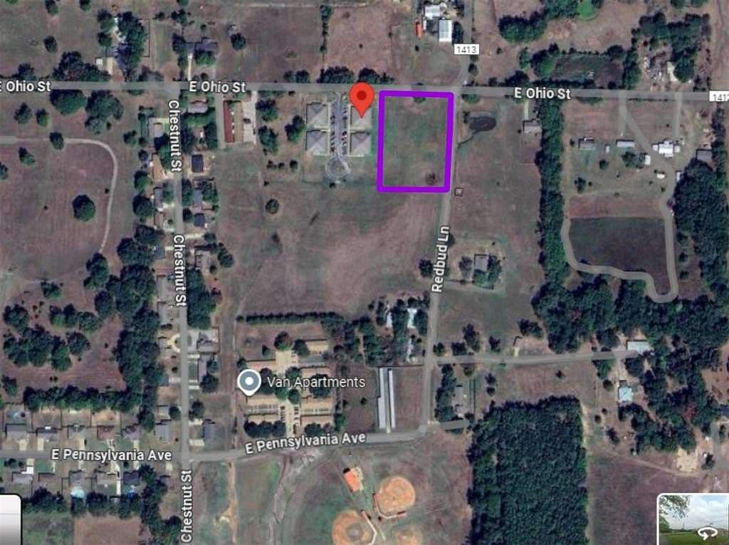 1.749 Acres of Mixed-Use Land for Sale in Van, Texas