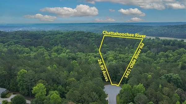 27 Acres of Recreational Land for Sale in Douglasville, Georgia