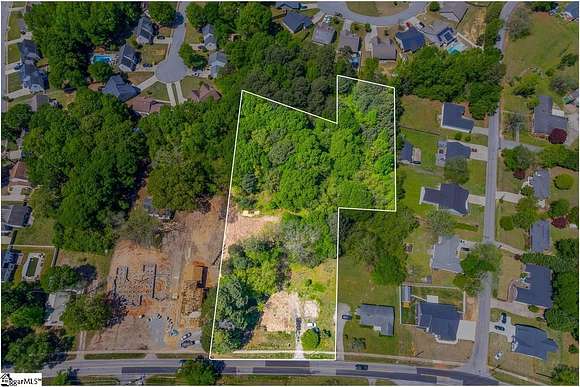 2.69 Acres of Commercial Land for Sale in Fountain Inn, South Carolina