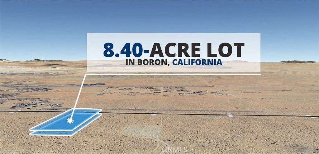 8.4 Acres of Land for Sale in Boron, California