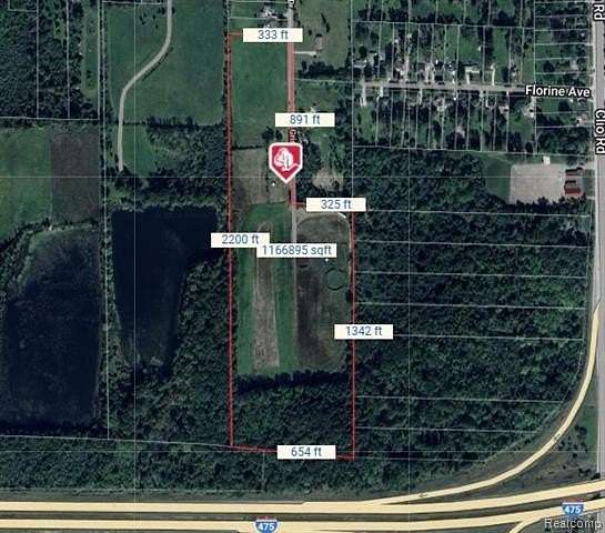 26 Acres of Agricultural Land for Sale in Mount Morris, Michigan