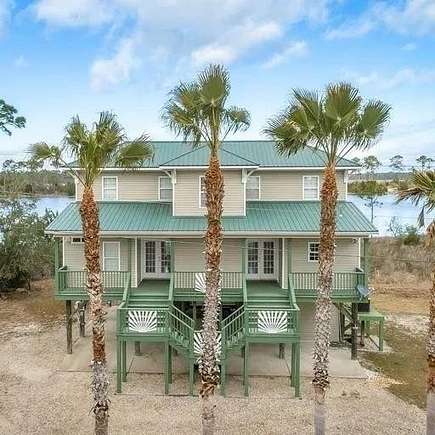 9.63 Acres of Residential Land with Home for Sale in Carrabelle, Florida