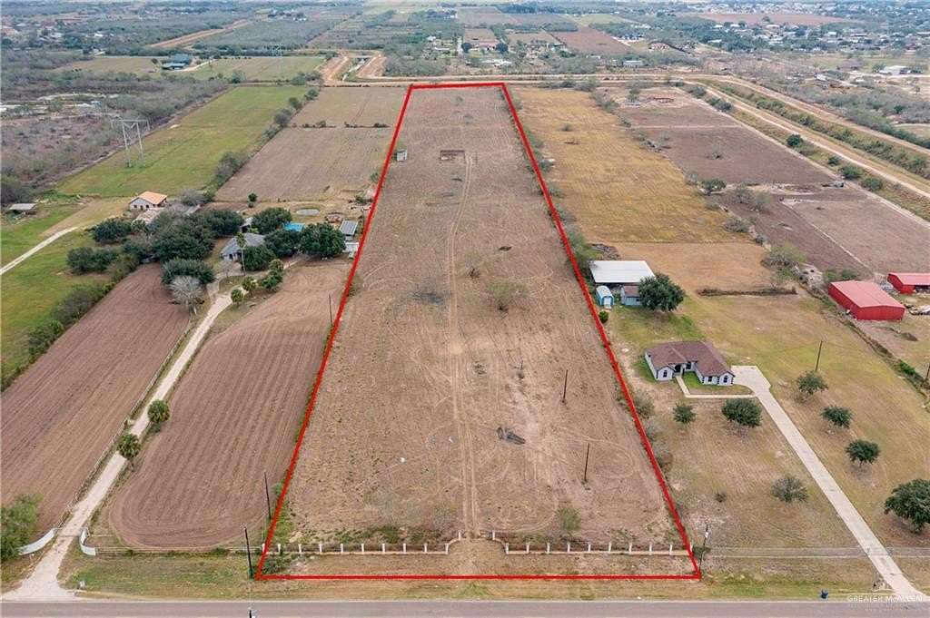 9.84 Acres of Residential Land for Sale in Edinburg, Texas