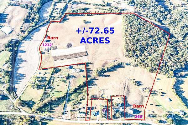 72.7 Acres of Agricultural Land for Sale in Greeneville, Tennessee