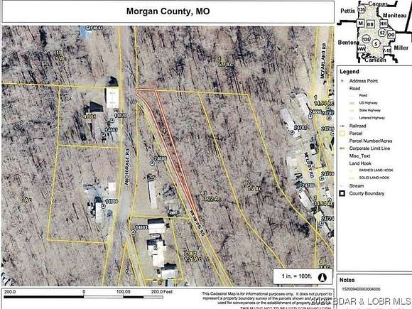 1.39 Acres of Residential Land for Sale in Gravois Mills, Missouri