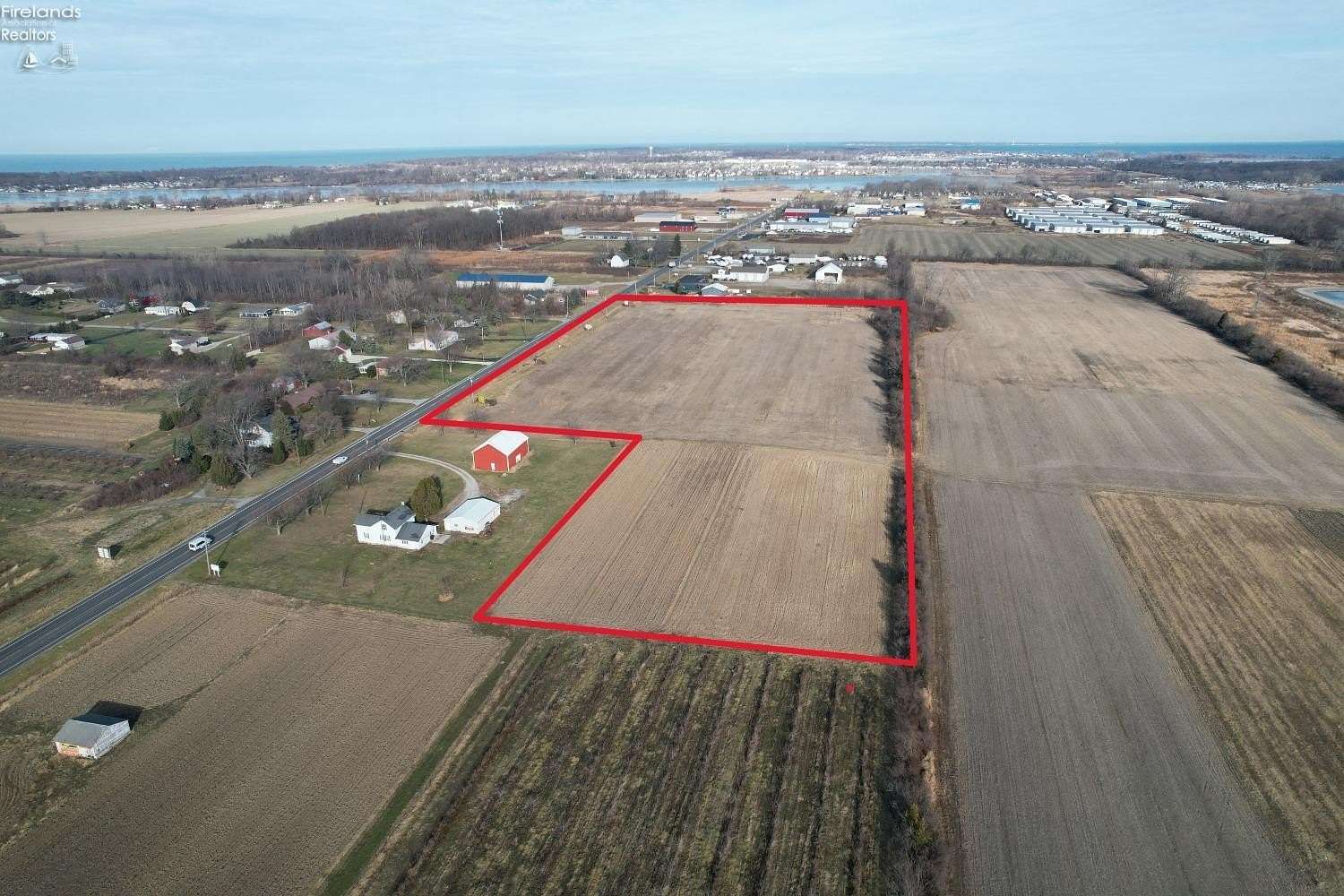 12 Acres of Commercial Land for Sale in Marblehead, Ohio