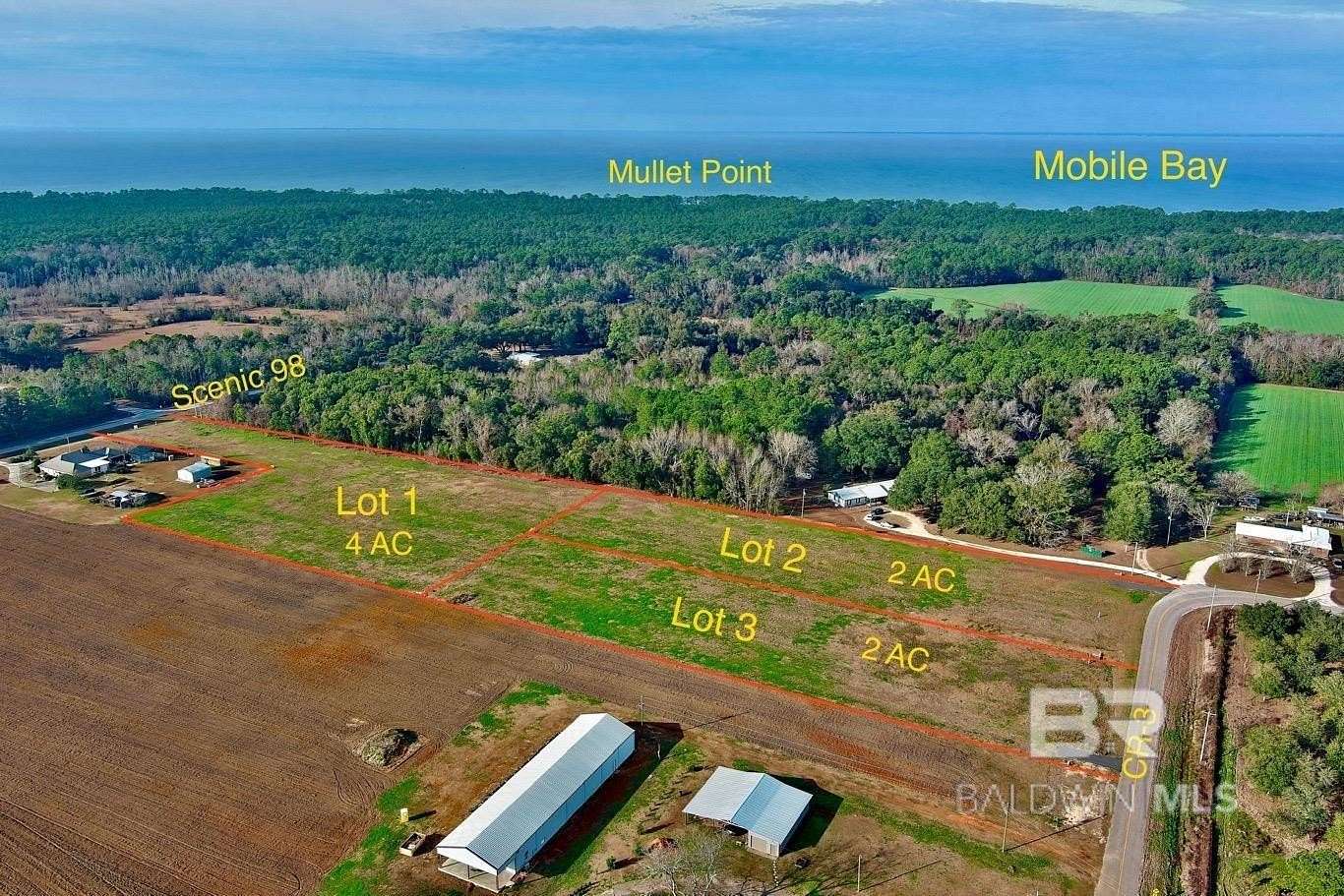 2 Acres of Residential Land for Sale in Fairhope, Alabama
