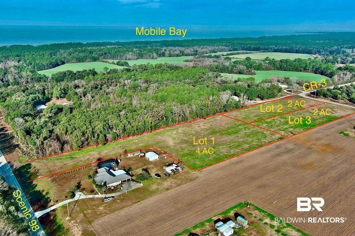 2 Acres of Residential Land for Sale in Fairhope, Alabama