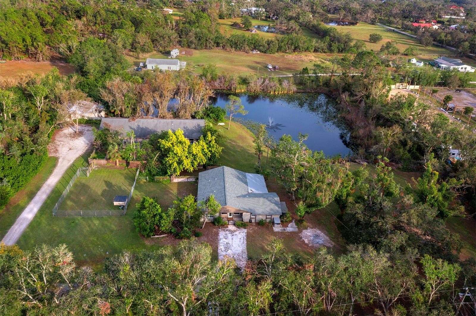 5 Acres of Land with Home for Sale in Sarasota, Florida