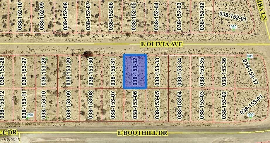 0.124 Acres of Residential Land for Sale in Pahrump, Nevada