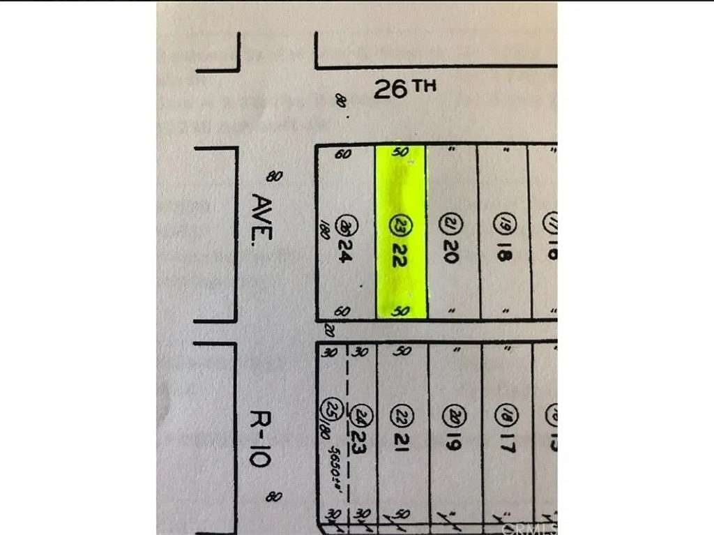 0.207 Acres of Land for Sale in Palmdale, California