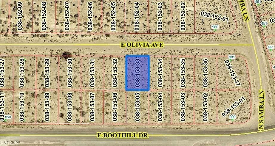 0.124 Acres of Residential Land for Sale in Pahrump, Nevada